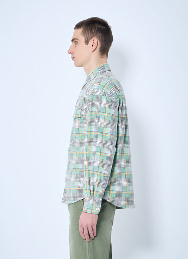 Visvim Pioneer Check Shirt Green vis0158023