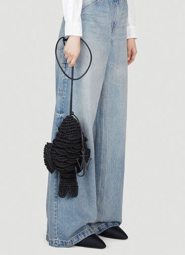 JW Anderson Fish Handbag Black jwa0252012