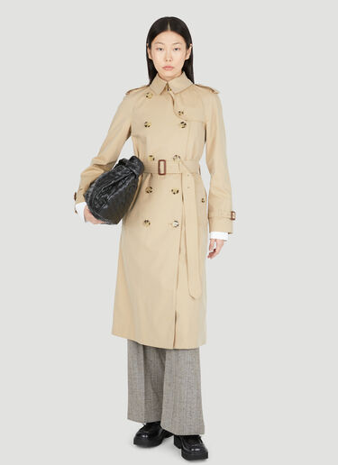 Burberry Waterloo Heritage Trench Coat Beige bur0247012