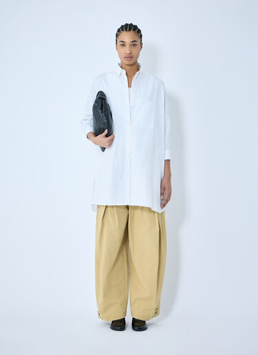 Jil Sander 棉质休闲衬衫  白色 jil0259013