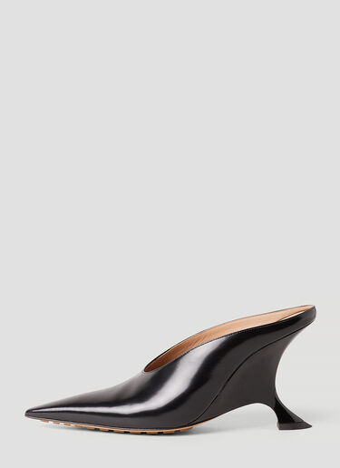 Bottega Veneta Punta High Heel Mules Black bov0252050