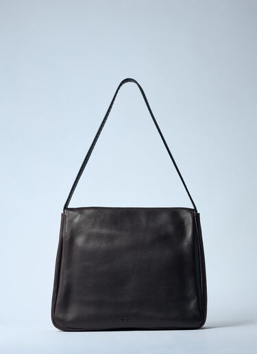 The Row Nuance Hobo Shoulder Bag Brown row0259022