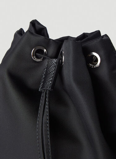 Prada Drawstring Bucket Bag Black pra0245066