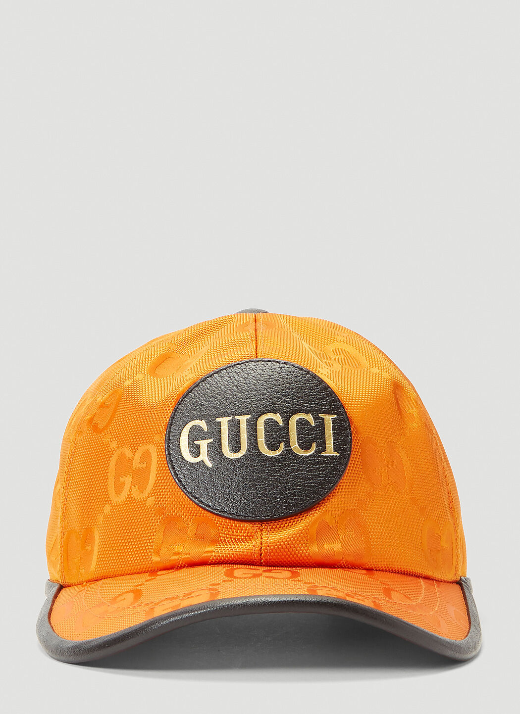 Gucci Men s Eco Nylon Baseball Cap in Orange LN CC