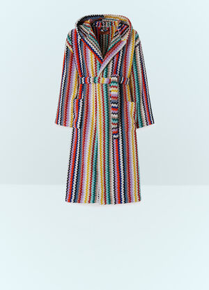 Missoni Riverbero Hooded Bathrobe Multicolour wps0691562