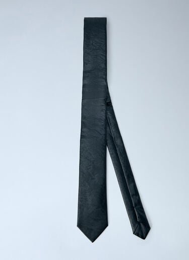 LN-CC® - Our Legacy: Faux Leather Tie - Black Our Legacy Faux Leather Tie Black our0158018