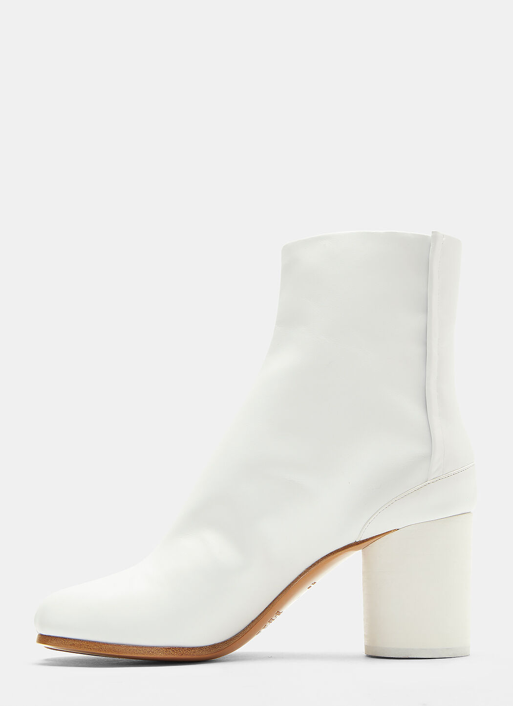 Maison Margiela Tabi Ankle Boots in WHITE LN CC