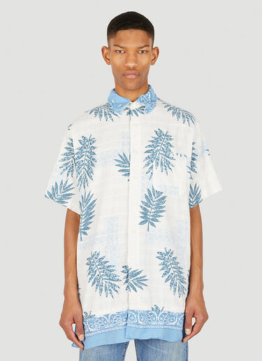 Aloha Bandana Print Shirt Bonum Aloha Bandana Print Shirt Blue bon0348009