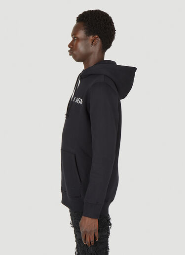 1017 ALYX 9SM Logo Print Hooded Sweatshirt Black aly0149001