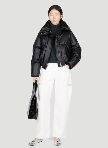 MM6 Maison Margiela Puffer Down Jacket Black mmm0253004