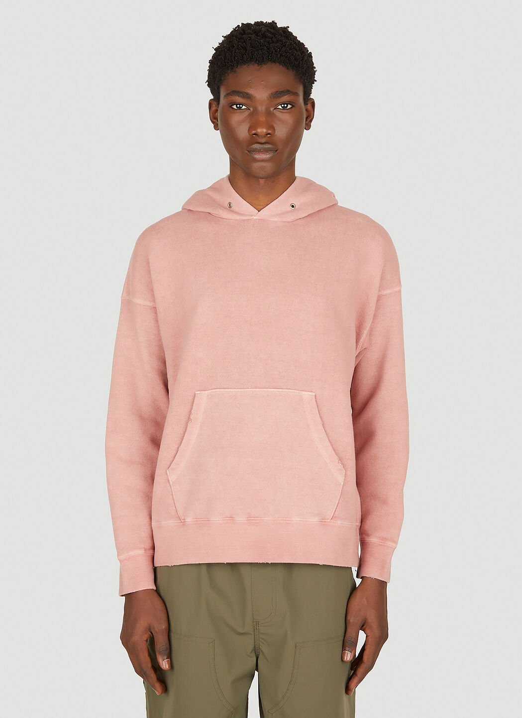 Pink online hooded jumper