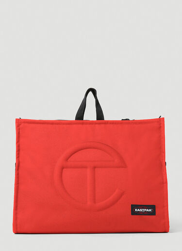 Eastpak x Telfar ショッパー ラージトートバッグ レッド est0353008