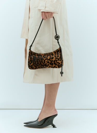 Jacquemus 르 비주 펄 숄더백 브라운 jac0256085