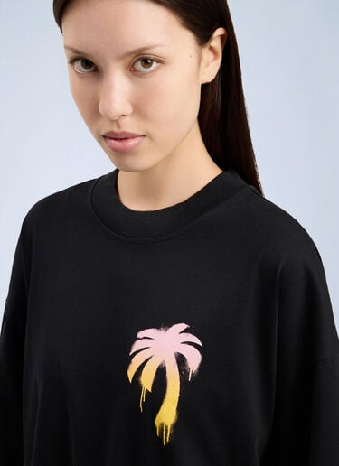 Palm Angels I Love PA Loose T-Shirt Black pma0264208