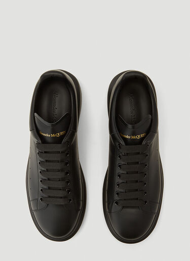 Alexander McQueen Larry Leather Sneakers Black amq0142032