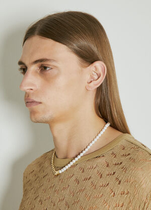Pearl Octopuss.y Maxi Mix Unity Curb Chain Necklace White prl0355004