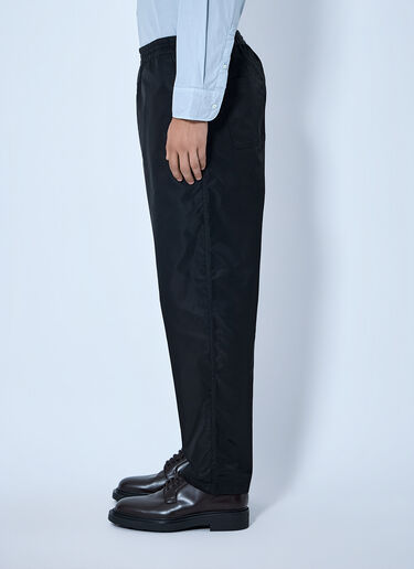 LN-CC® - Prada: Elasticated Waist Trousers - Black Prada Elasticated Waist Trousers Black pra0165007