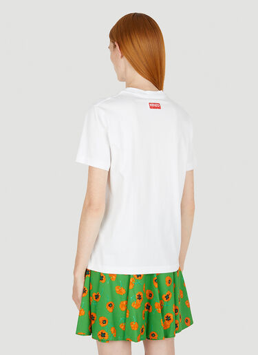 Kenzo Boke フラワープリント Tシャツ ホワイト knz0250017
