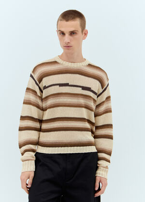 Stüssy Tonal Stripe Sweater Grey sts0159008