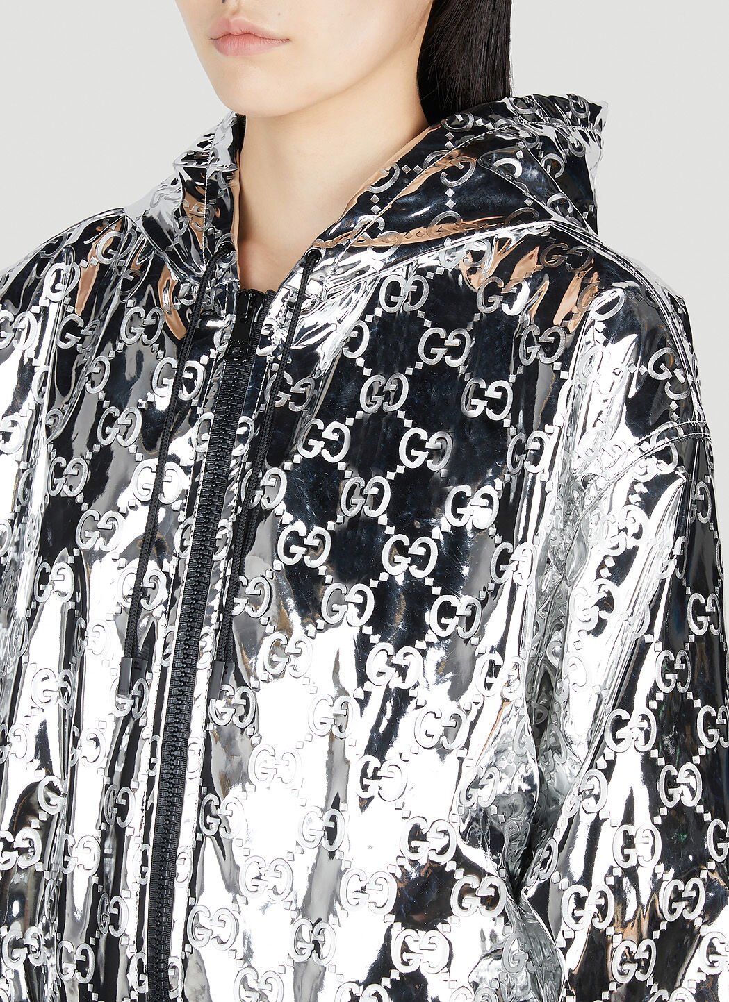 Silver gucci jacket shop