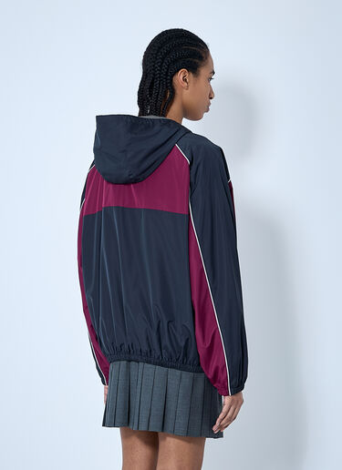 Miu Miu Panel Track Jacket Blue miu0260044