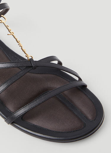 Jacquemus Les Sandales Pralu Sandals Black jac0254050