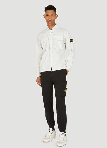 Stone Island 카고 트랙 팬츠 블랙 sto0148077