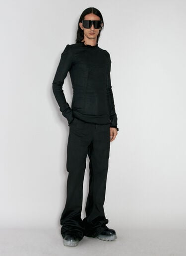 Bolan 涂蜡长裤  Rick Owens Bolan 涂蜡长裤  黑色 ric0156008