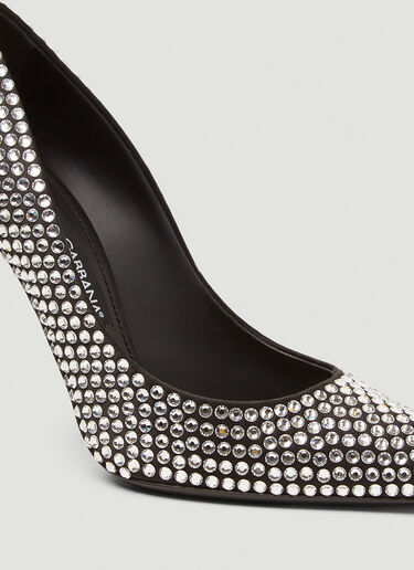 Dolce & Gabbana Lollo 莱茵石高跟鞋 黑 dol0249064