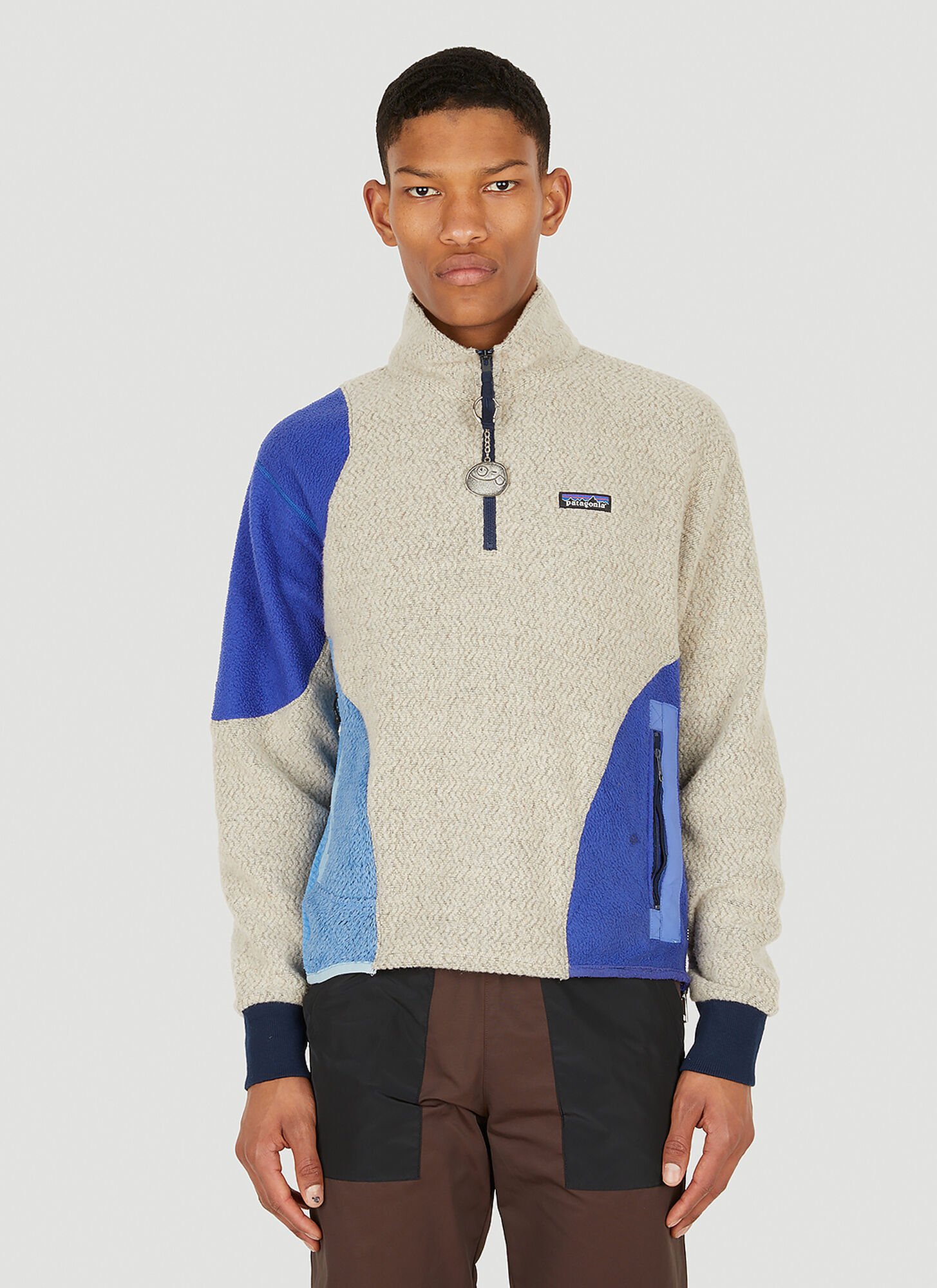 (d)ivision (di)construct Fleece Sweatshirt In Grey