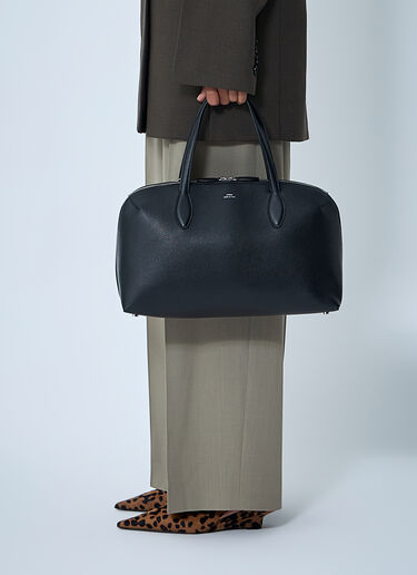 Medium Leather Day Handbag TOTEME Medium Leather Day Handbag Black tot0262013