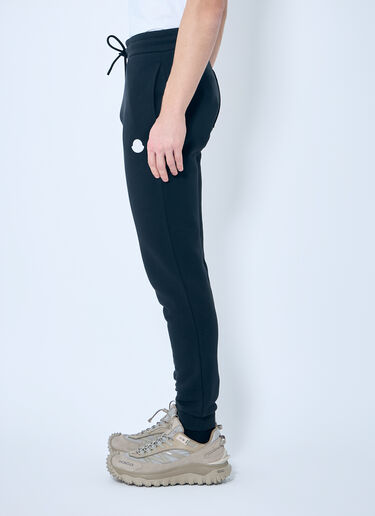 Moncler Logo Patch Track Pants Black mon0159030