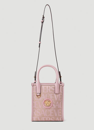Versace Allover Mini Tote Bag Pink vrs0253052