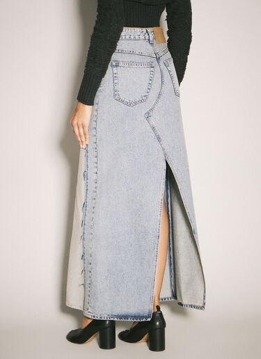 MM6 Maison Margiela Five-Pocket Denim Skirt Blue mmm0257010