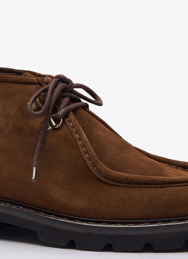 Scarosso Doriano Suede Lace-Up Shoes Brown scr0158012