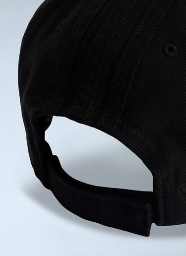 Y-3 Logo Motif Baseball Cap Black yyy0364009