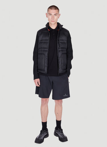 Padded Knit Jacket Moncler Padded Knit Jacket Black mon0152018