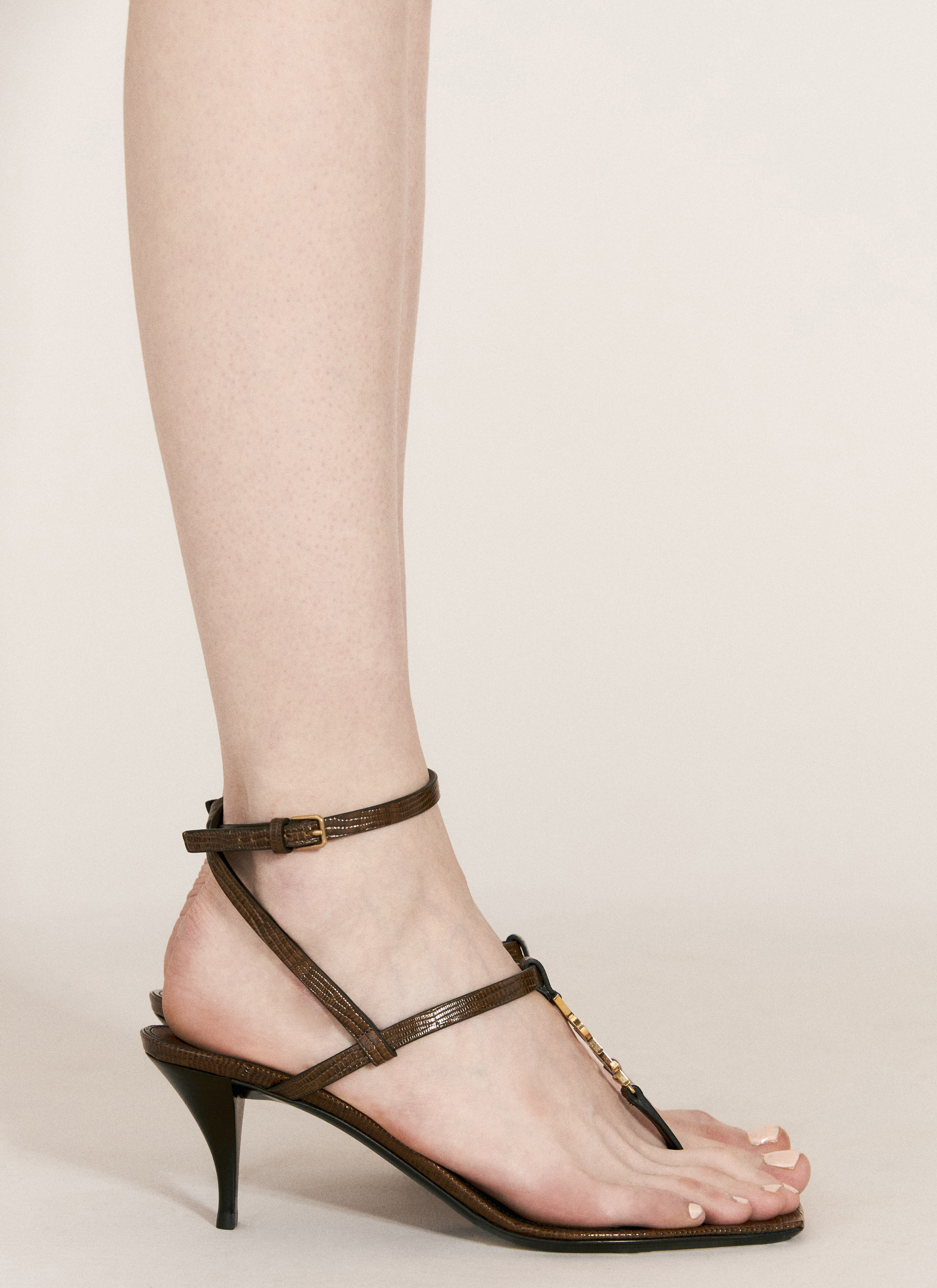 Chloé Cassandra Heeled Sandals Black chl0256009