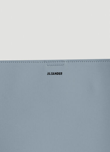 Jil Sander Tangle Medium Crossbody Bag Blue jil0247044