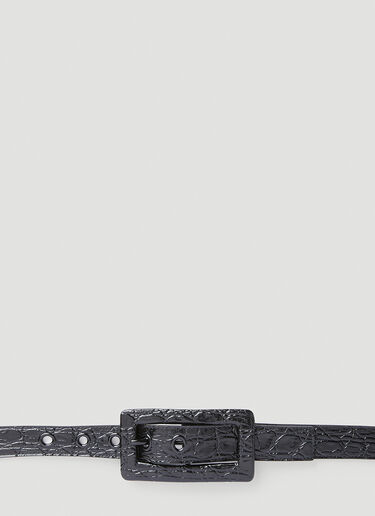 スリムベルト Saint Laurent スリムベルト ブラック sla0252084