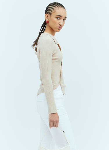 La Maille Colin 开衫 Jacquemus La Maille Colin 开衫 米色 jac0254032