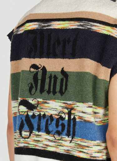 Soulland Alert And Fresh Sleeveless Cardigan Multicolour sld0352001