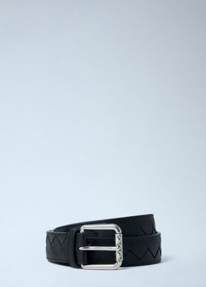 Bottega Veneta Braided Belt Black bov0163011