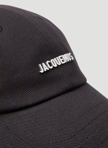 Jacquemus La Casquette ロンドベースボールキャップ ブラック jac0350005