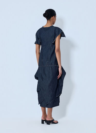 LIMI Feu Designed Panel Dress B Navy lmf0264001