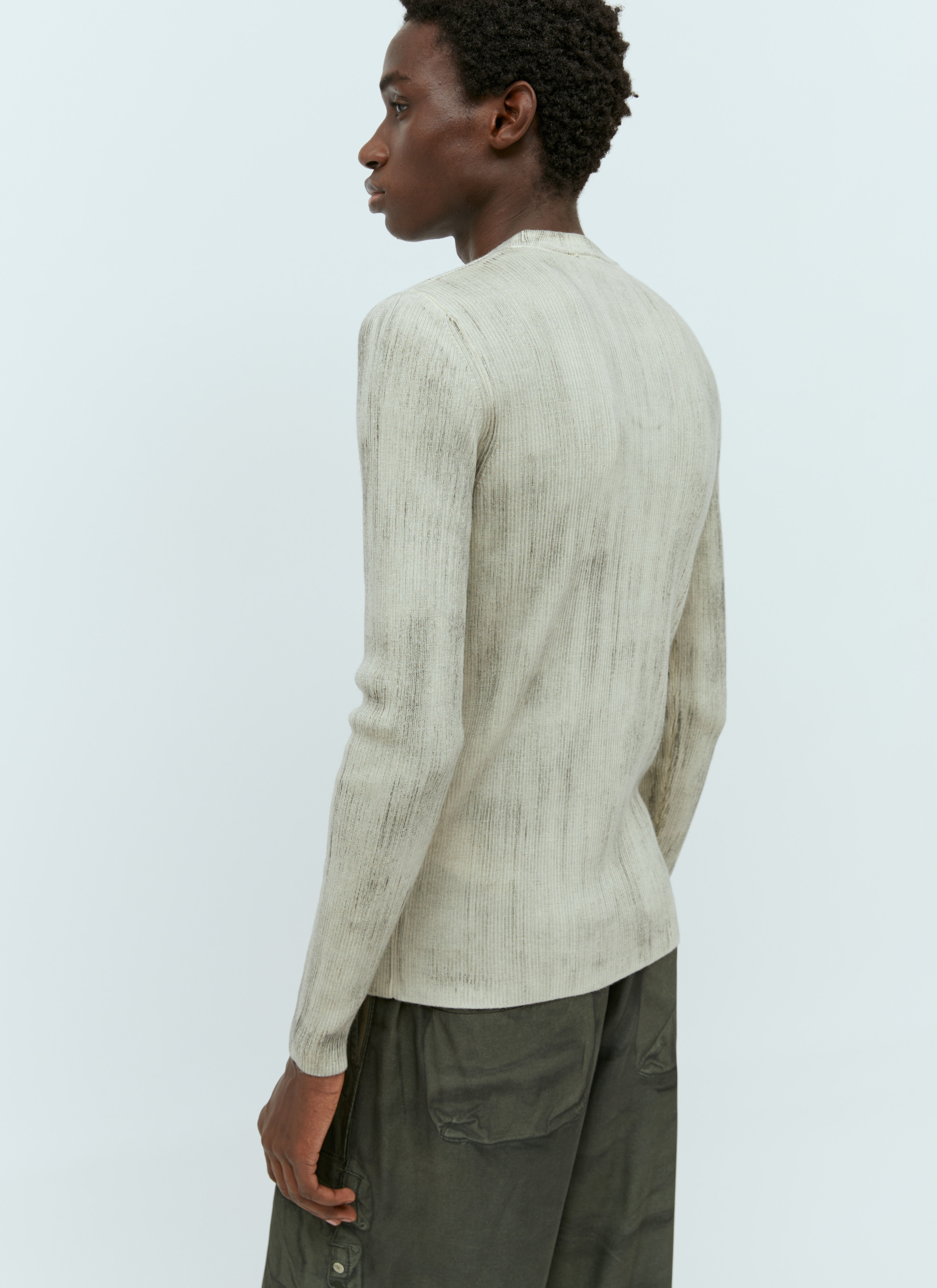 Diesel Men s K Zacky C Wool Sweater in Grey LN CC