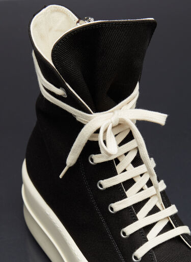 Rick Owens DRKSHDW チャンキーソール ハイカットスニーカー ブラック drk0154018