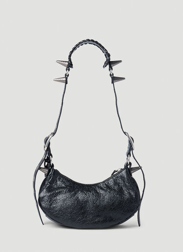 Balenciaga Stud Le Cagole XS Shoulder Bag Black bal0252100