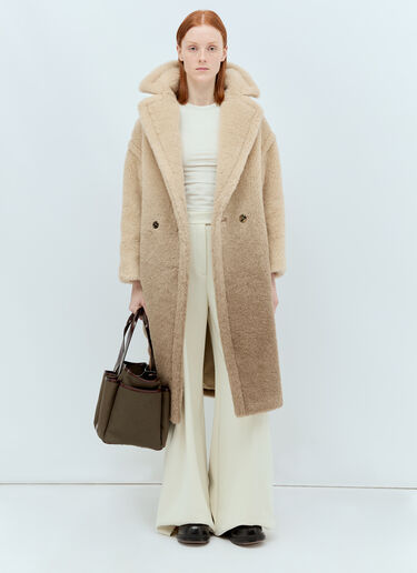 Max Mara 테디 베어 아이콘 코트 베이지 max0255027