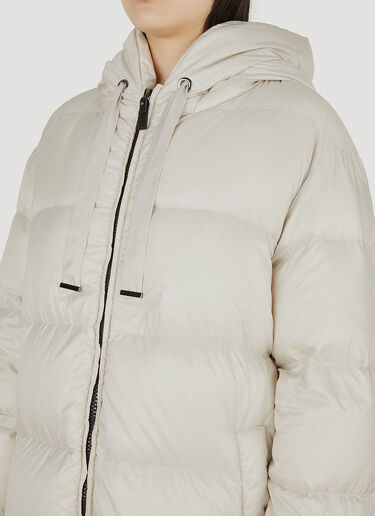 Max Mara 세이파 퀼트 다운 코트 크림 max0250060
